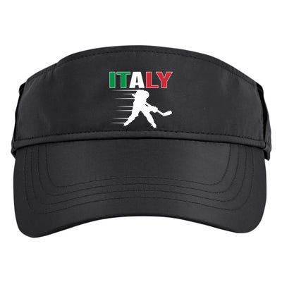 Italy Ice Hockey Fans Jersey Italian Hockey Team Supporter Gift Adult Drive Performance Visor