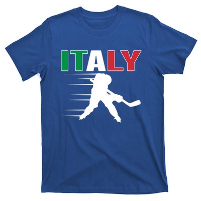 Italy Ice Hockey Fans Jersey Italian Hockey Team Supporter Gift T-Shirt