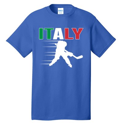 Italy Ice Hockey Fans Jersey Italian Hockey Team Supporter Gift Tall T-Shirt