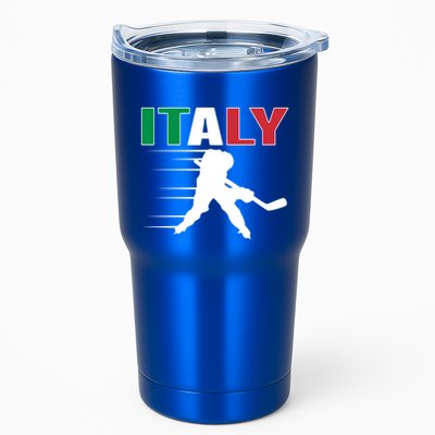 Italy Ice Hockey Fans Jersey Italian Hockey Team Supporter Gift Tumbler
