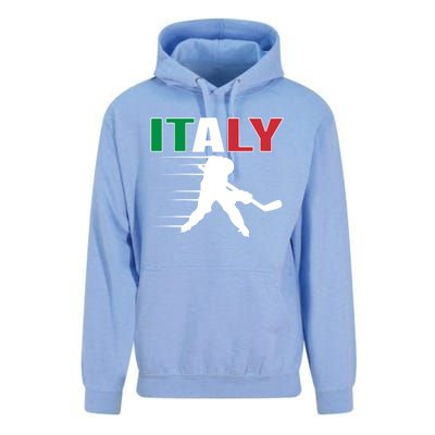 Italy Ice Hockey Fans Jersey Italian Hockey Team Supporter Gift Unisex Surf Hoodie