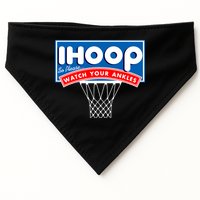 Ihoop I Hoop So Please Watch Your Ankles Classic Logo USA-Made Doggie Bandana
