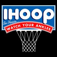 Ihoop I Hoop So Please Watch Your Ankles Classic Logo Drawstring Bag