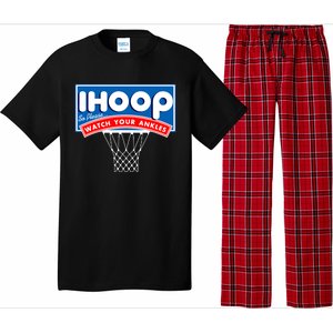 Ihoop I Hoop So Please Watch Your Ankles Classic Logo Pajama Set