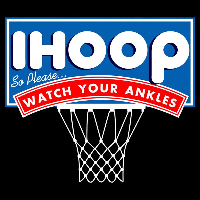 Ihoop I Hoop So Please Watch Your Ankles Classic Logo 16 in Basic Backpack