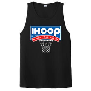 Ihoop I Hoop So Please Watch Your Ankles Classic Logo PosiCharge Competitor Tank