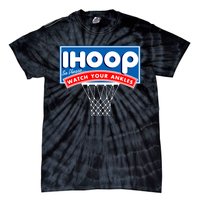 Ihoop I Hoop So Please Watch Your Ankles Classic Logo Tie-Dye T-Shirt