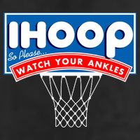 Ihoop I Hoop So Please Watch Your Ankles Classic Logo Golf Towel