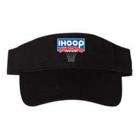 Ihoop I Hoop So Please Watch Your Ankles Classic Logo Valucap Bio-Washed Visor