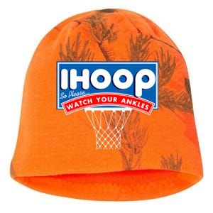 Ihoop I Hoop So Please Watch Your Ankles Classic Logo Kati - Camo Knit Beanie