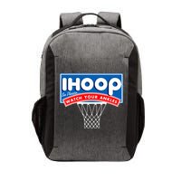 Ihoop I Hoop So Please Watch Your Ankles Classic Logo Vector Backpack