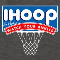 Ihoop I Hoop So Please Watch Your Ankles Classic Logo Vector Backpack