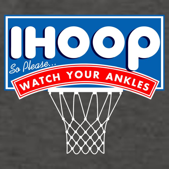 Ihoop I Hoop So Please Watch Your Ankles Classic Logo Vector Backpack