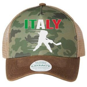 Italy Ice Hockey Fans Jersey Italian Hockey Team Supporter Legacy Tie Dye Trucker Hat