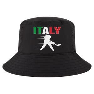 Italy Ice Hockey Fans Jersey Italian Hockey Team Supporter Cool Comfort Performance Bucket Hat