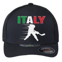 Italy Ice Hockey Fans Jersey Italian Hockey Team Supporter Flexfit Unipanel Trucker Cap