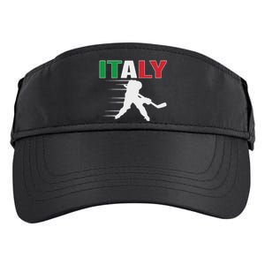 Italy Ice Hockey Fans Jersey Italian Hockey Team Supporter Adult Drive Performance Visor