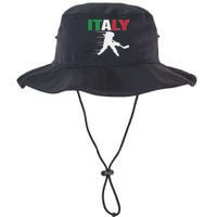 Italy Ice Hockey Fans Jersey Italian Hockey Team Supporter Legacy Cool Fit Booney Bucket Hat