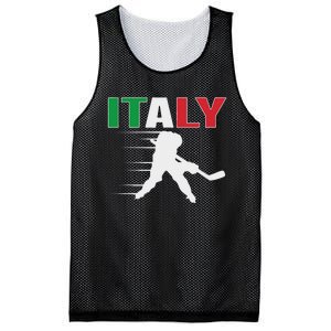 Italy Ice Hockey Fans Jersey Italian Hockey Team Supporter Mesh Reversible Basketball Jersey Tank