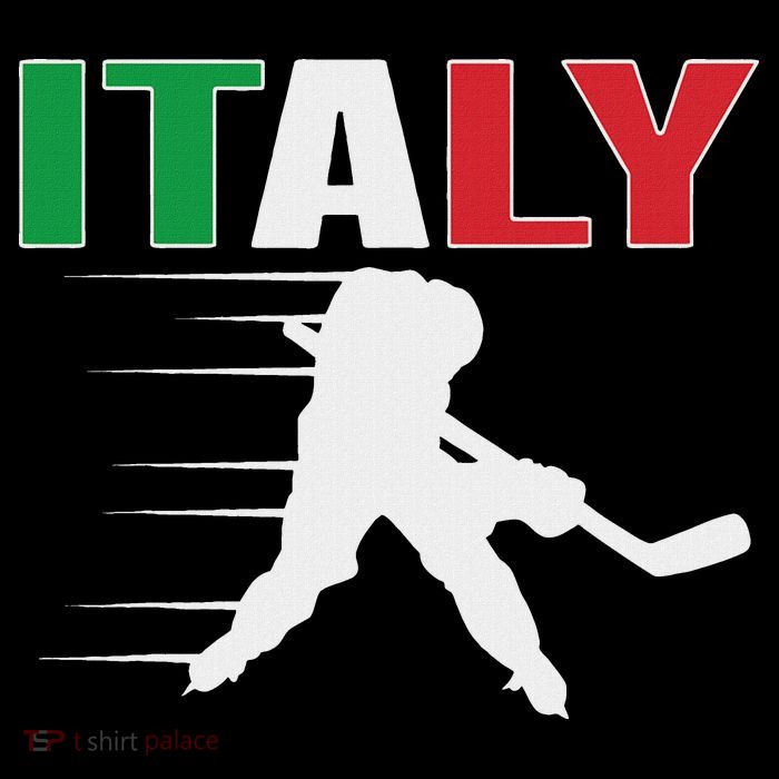 Italy Ice Hockey Fans Jersey Italian Hockey Team Supporter Baby Bodysuit