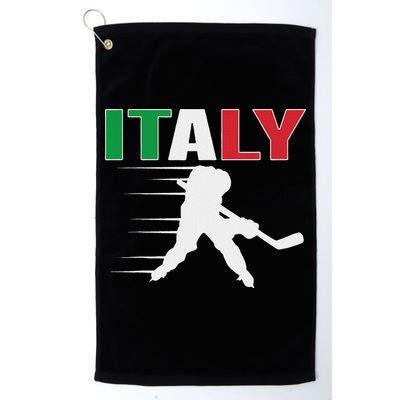 Italy Ice Hockey Fans Jersey Italian Hockey Team Supporter Golf Towel