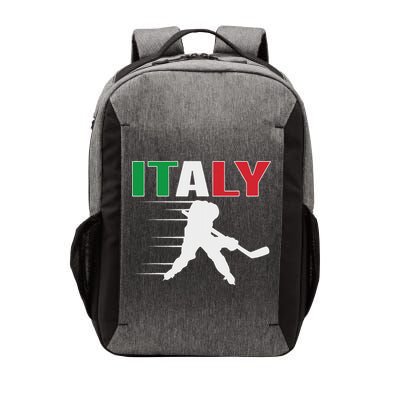 Italy Ice Hockey Fans Jersey Italian Hockey Team Supporter Vector Backpack