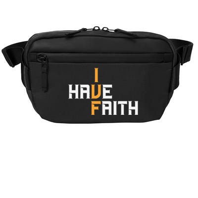 Ivf I Have Faith Ivf Mom Ivf Dad Transfer Day Crossbody Pack