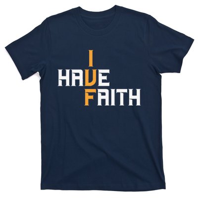 Ivf I Have Faith Ivf Mom Ivf Dad Transfer Day T-Shirt