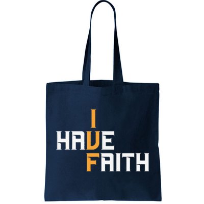 Ivf I Have Faith Ivf Mom Ivf Dad Transfer Day Tote Bag