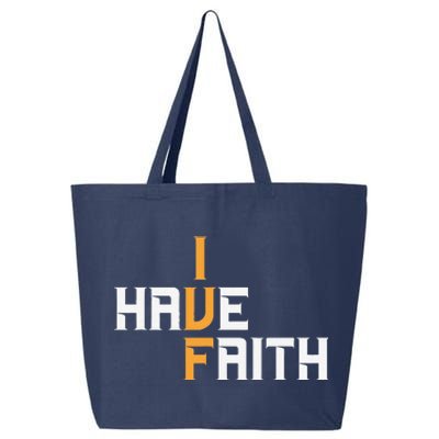 Ivf I Have Faith Ivf Mom Ivf Dad Transfer Day 25L Jumbo Tote