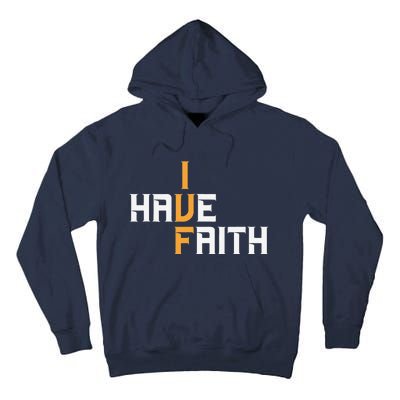 Ivf I Have Faith Ivf Mom Ivf Dad Transfer Day Tall Hoodie