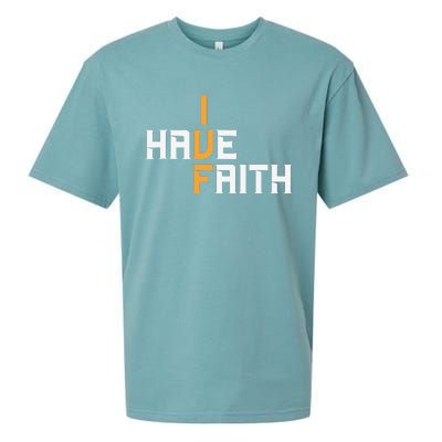 Ivf I Have Faith Ivf Mom Ivf Dad Transfer Day Sueded Cloud Jersey T-Shirt