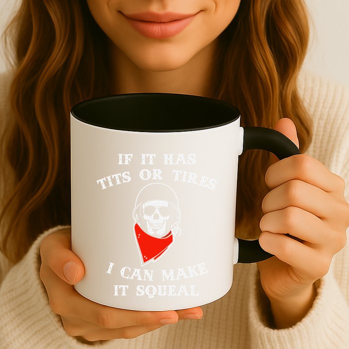 If It Has Tits Or Tires I Can Make It Squeal Funny Mug