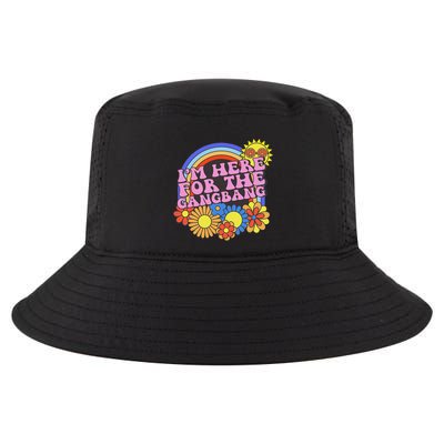 Inappropriate IM Here For The Gangbang Embarassing Adult Cool Comfort Performance Bucket Hat