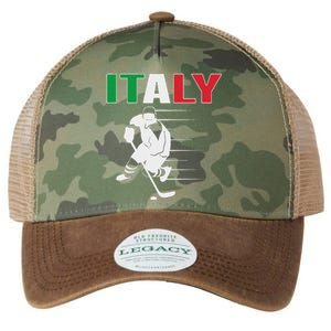 Italy Ice Hockey Fans Jersey Italian Hockey Team Supporter Legacy Tie Dye Trucker Hat