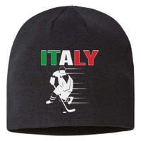 Italy Ice Hockey Fans Jersey Italian Hockey Team Supporter Sustainable Beanie