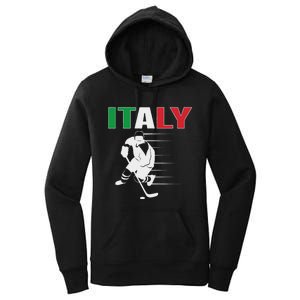 Italy Ice Hockey Fans Jersey Italian Hockey Team Supporter Women's Pullover Hoodie