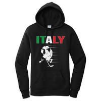 Italy Ice Hockey Fans Jersey Italian Hockey Team Supporter Women's Pullover Hoodie