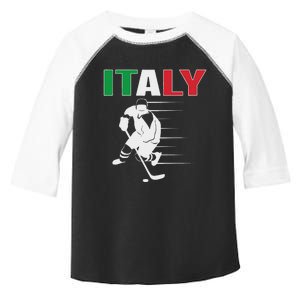 Italy Ice Hockey Fans Jersey Italian Hockey Team Supporter Toddler Fine Jersey T-Shirt