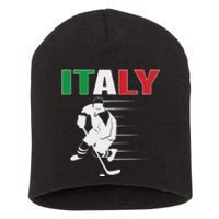 Italy Ice Hockey Fans Jersey Italian Hockey Team Supporter Short Acrylic Beanie