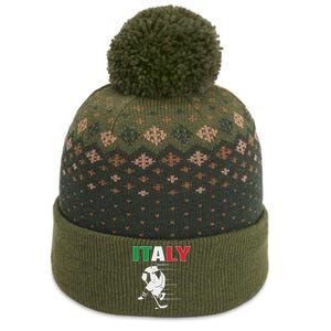 Italy Ice Hockey Fans Jersey Italian Hockey Team Supporter The Baniff Cuffed Pom Beanie