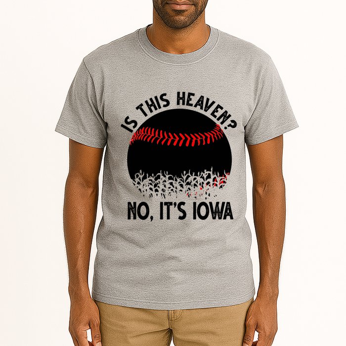 Is It Heaven No It's Iowa Baseball Lover Tall T-Shirt