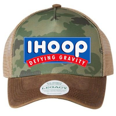 Ihoop I Hoop Defying Gravity Basketball & Basketballer Legacy Tie Dye Trucker Hat