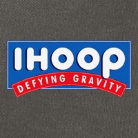 Ihoop I Hoop Defying Gravity Basketball & Basketballer Cotton Canvas Backpack