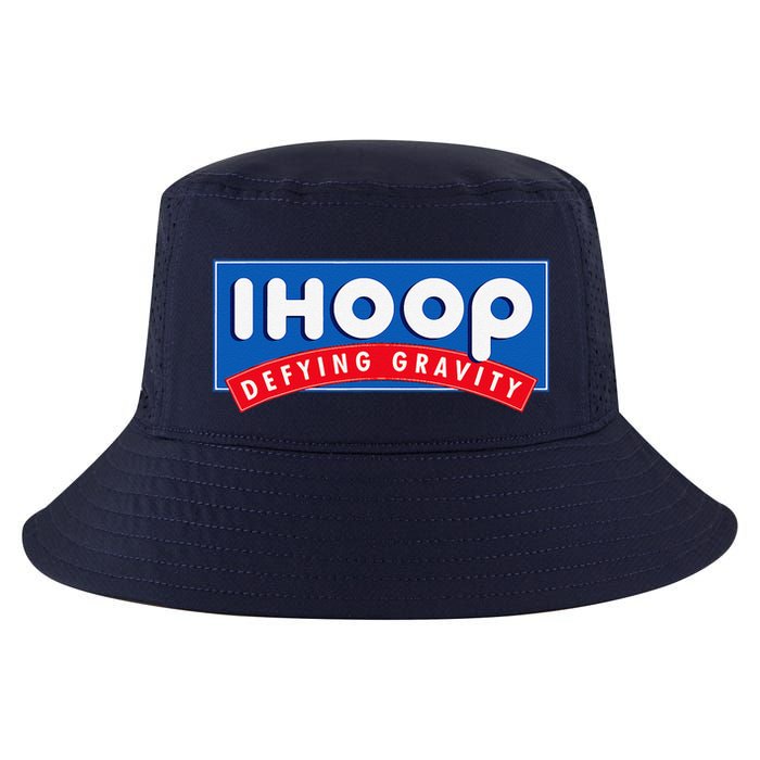 Ihoop I Hoop Defying Gravity Basketball & Basketballer Cool Comfort Performance Bucket Hat