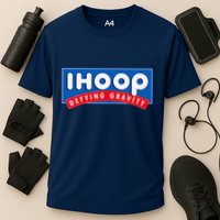 Ihoop I Hoop Defying Gravity Basketball & Basketballer Performance Shirt