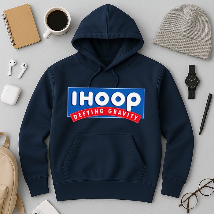 Ihoop I Hoop Defying Gravity Basketball & Basketballer Hoodie