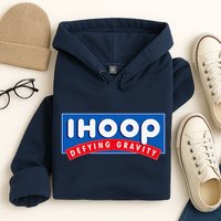 Ihoop I Hoop Defying Gravity Basketball & Basketballer Hoodie