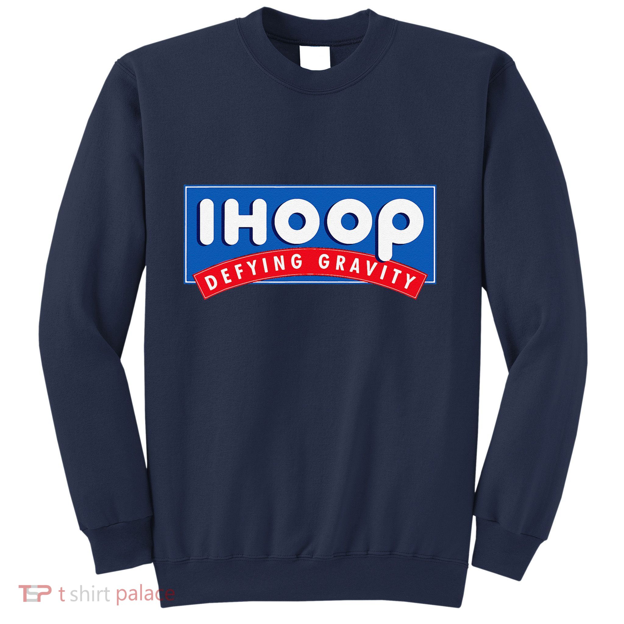 Ihoop I Hoop Defying Gravity Basketball & Basketballer Sweatshirt