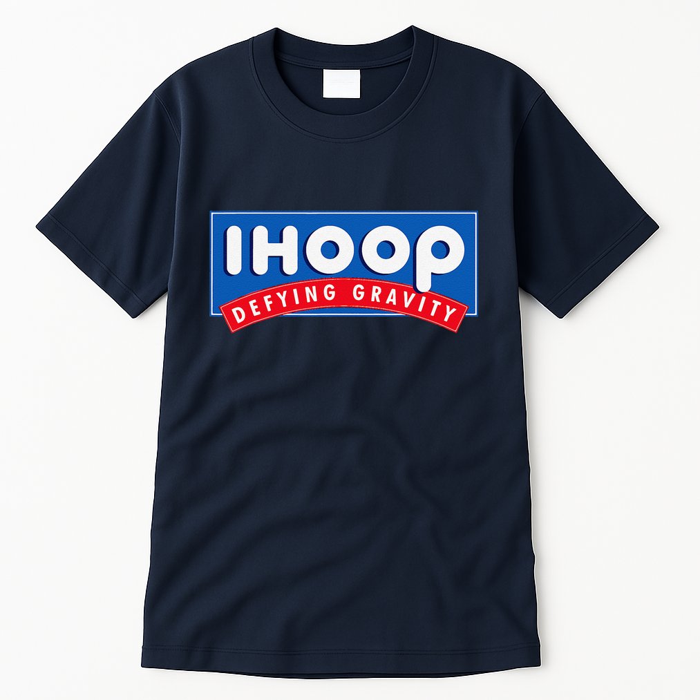 Ihoop I Hoop Defying Gravity Basketball & Basketballer Tall T-Shirt